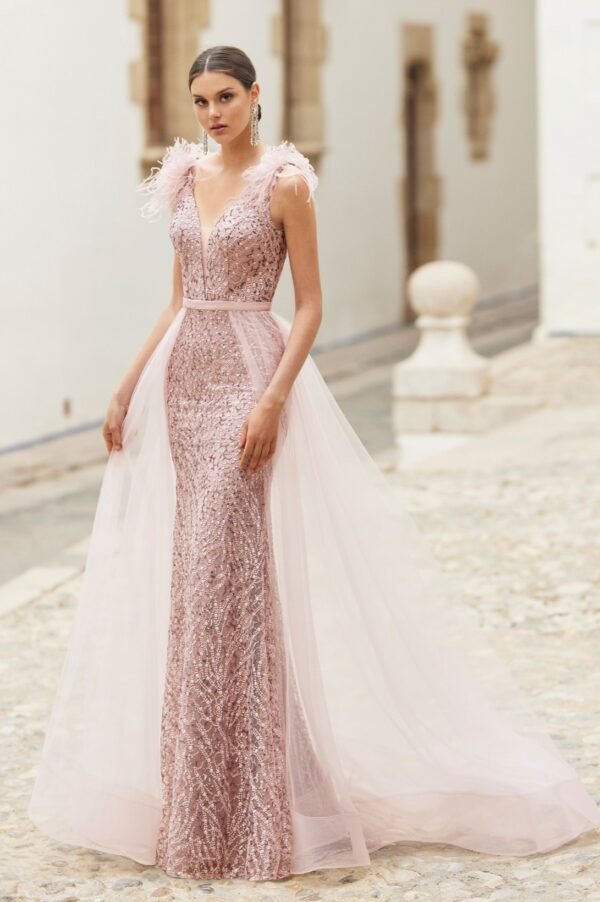 VESTIDO 5J3J8 MARFIL BARCELONA