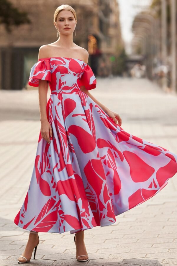 VESTIDO 7J1N5 MARFIL BARCELONA