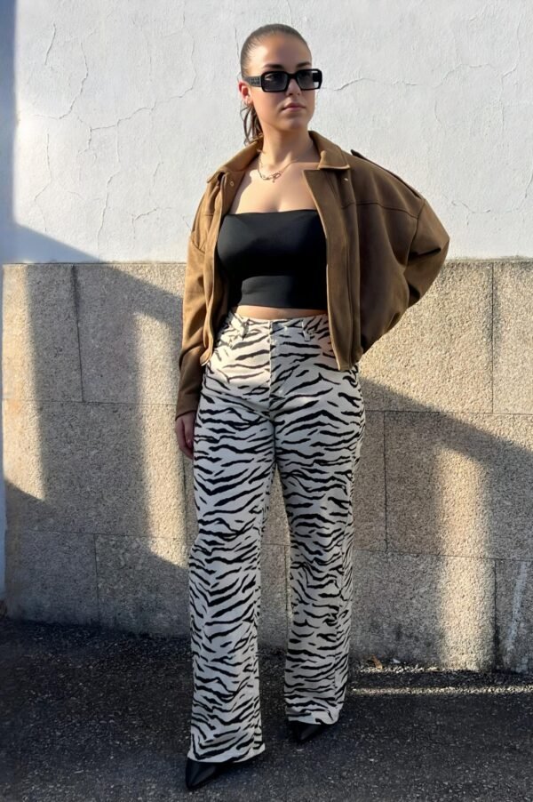 CALÇAS ESTAMPADAS ANIMAL