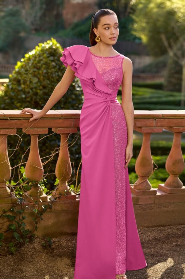 VESTIDO 1J15 MARFIL BARCELONA